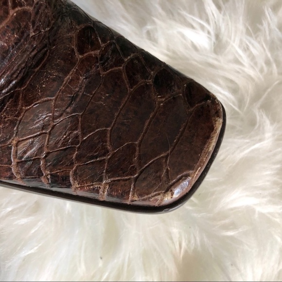 Enzo Angiolini Ranetta Snake embossed Boots - Picture 7 of 11